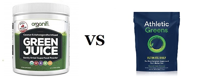 Organifi Green Juice vs Athletic Greens