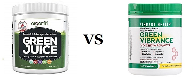 Organifi Green Juice vs Green Vibrance