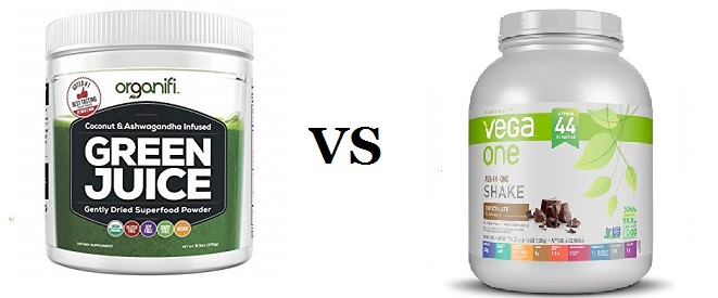 Organifi Green Juice vs Vega One