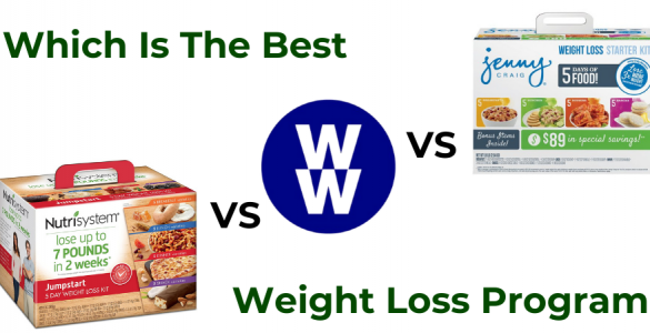 jenny craig vs nutrisystem vs weight watchers