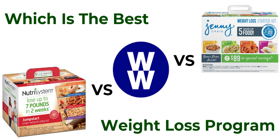 jenny craig vs nutrisystem vs weight watchers