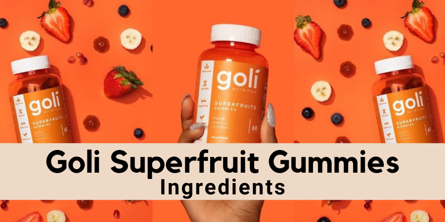goli superfruits gummies ingredients