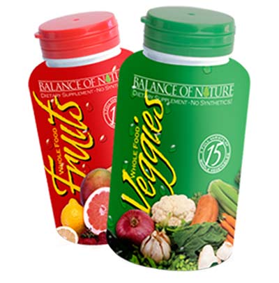 Balance Of Nature Vegetable And Fruit Pills